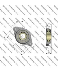 UKFL 212 H BEARING ASSEMBLY SNR