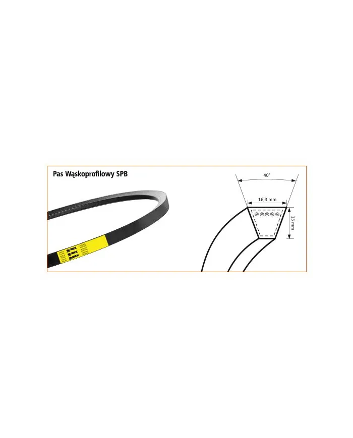SPB 4750 PAS KLINOWY STOMIL