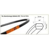 HCC 2900p PAS KLINOWY DWUSTRONNY STOMIL