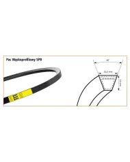 SPB 2500 PAS КЛИНОВЫЙ STOMIL