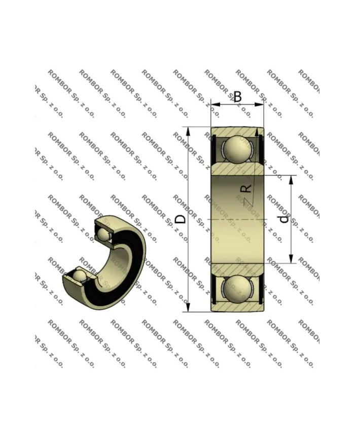 K 6206 2RS X  UD 206 X ZVL