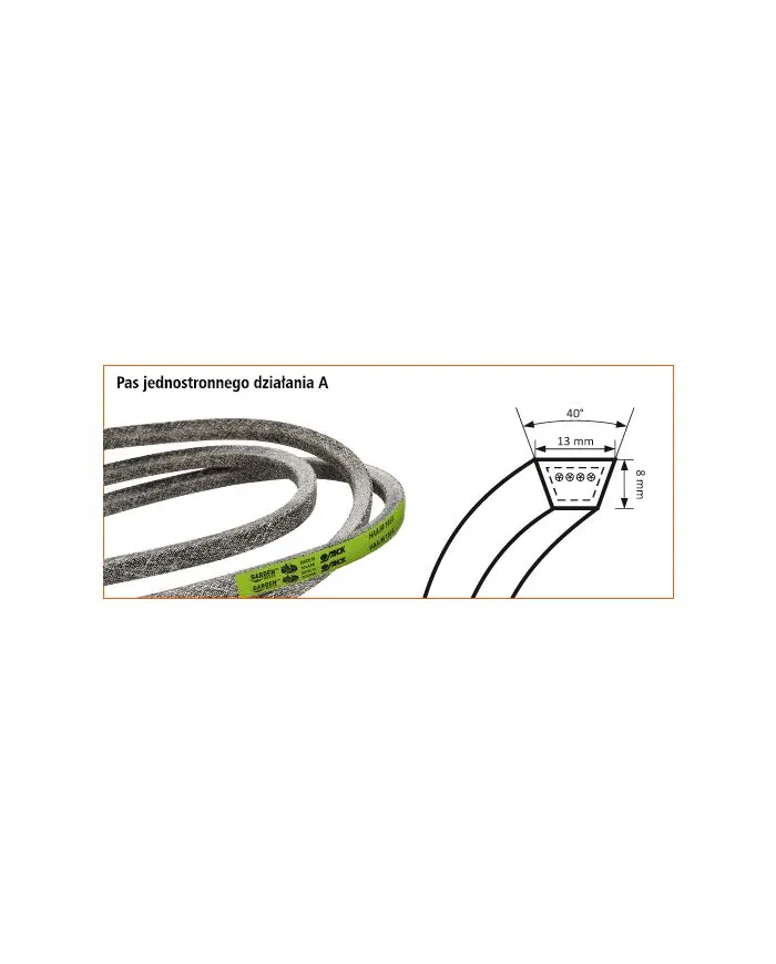 HA/G 2800 GARDEN PAS KLINOWY SANOK A 109 Li