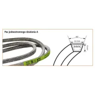 HA/G 2800 GARDEN PAS KLINOWY SANOK A 109 Li