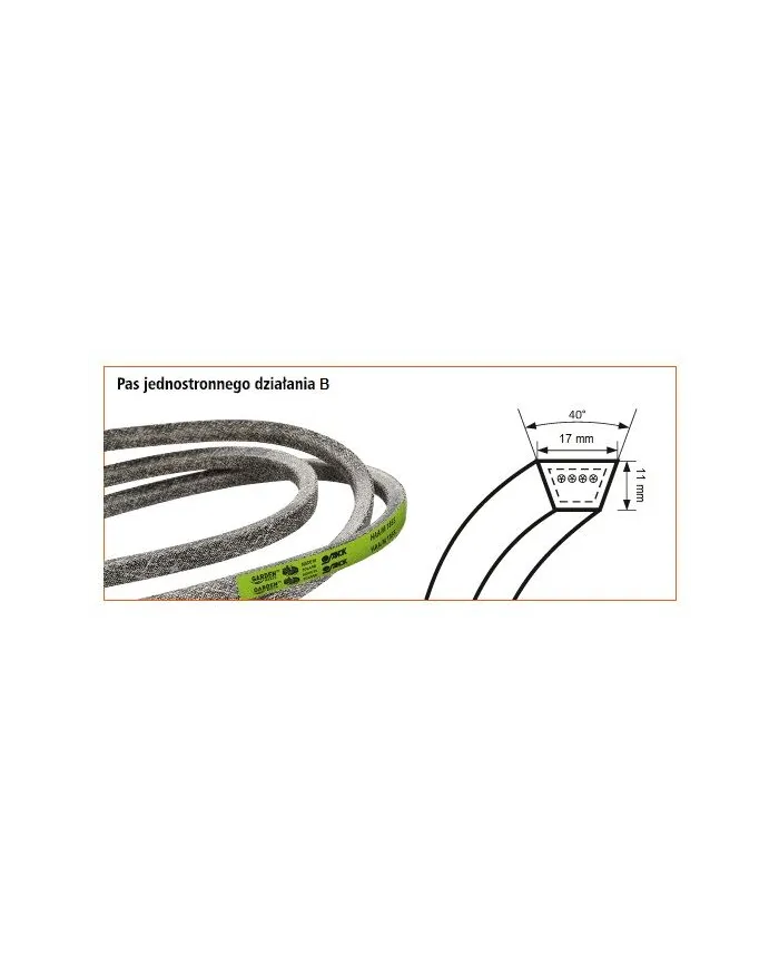 HB/G 1700 GARDEN PAS KLINOWY SANOK B 65 Li