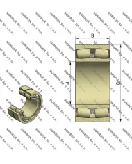 ОПРАВА ШАРИКОВОГО ПОДШИПНИКА TTP 505 LBC