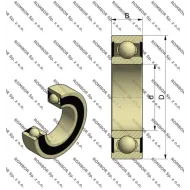 6000 EE C3  6000 2RS C3 SNR