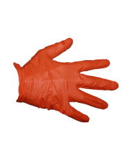 Rękawice ochronne z dzian lateksowe  r.7 czerwone