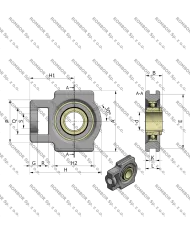UKT 216 J7 BEARING UNIT FAG
