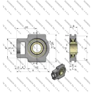UKT 216 J7 LAGERKOMBINATION FAG