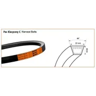 HC 2465 CEINTURES DE MOISSON PAS KLINOWY STOMIL