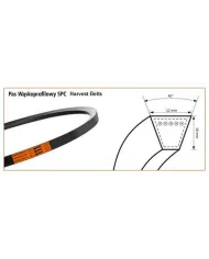 SPC 3550 COURROIES DE RÉCOLTE PAS KLINOWY STOMIL