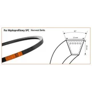 SPC 3550 COURROIES DE RÉCOLTE PAS KLINOWY STOMIL