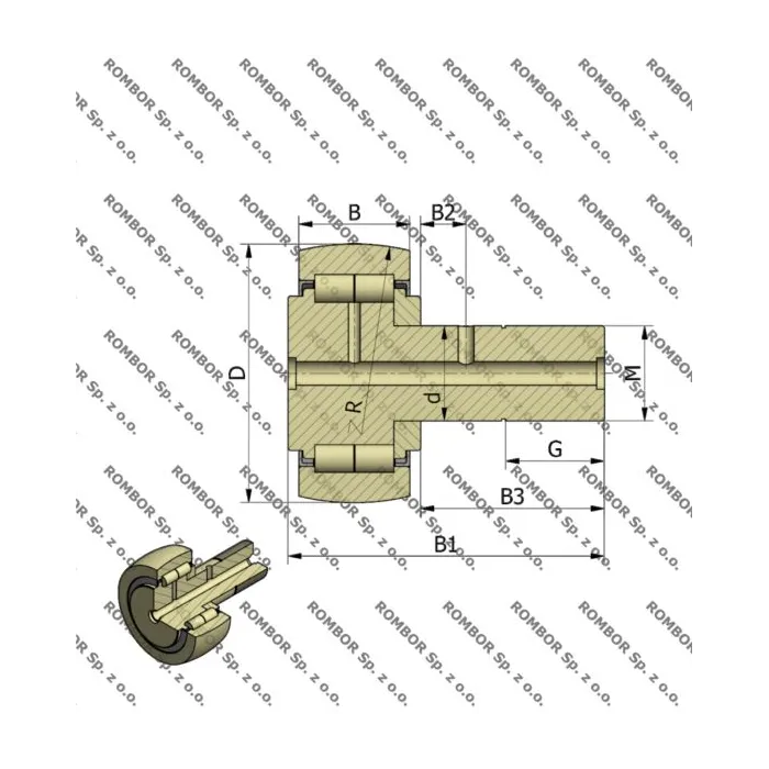 ROLKA NUKR 90/3AS NTN