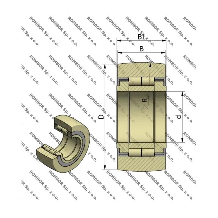 ROLKA NUTR 206/3AS  NUTR 30 NTN