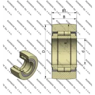 ROLKA NUTR 206/3AS  NUTR 30 NTN