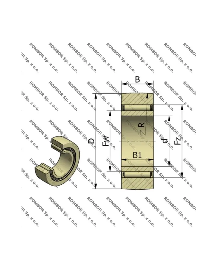 ROLKA NAST 25 ZZ  STO 25 ZZ DZ TIMKEN
