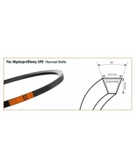 SPB 4000 PAS КЛИНОВЫЙ HARVEST STOMIL