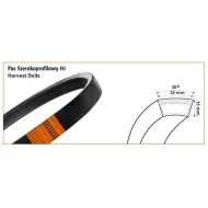 HJ 1300 PAS HARVEST BELTS KLINOWY SANOK