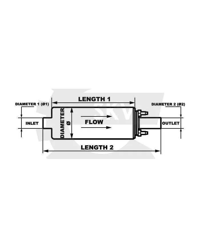 02SKV242 SKV Pompa paliwa 76809