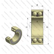 3207 A 2RS1/C3 SKF
