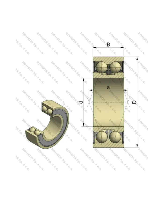 3304 A 2RS1 TN9 MT33 SKF