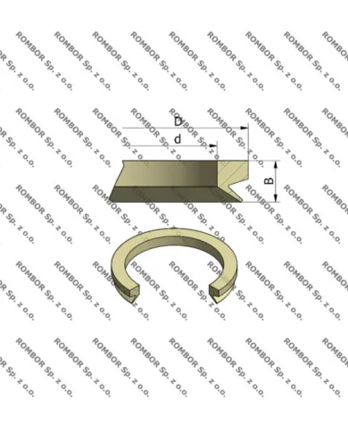 V-RING TYP ACA 136x149x5/8 PIERŚCIEŃ