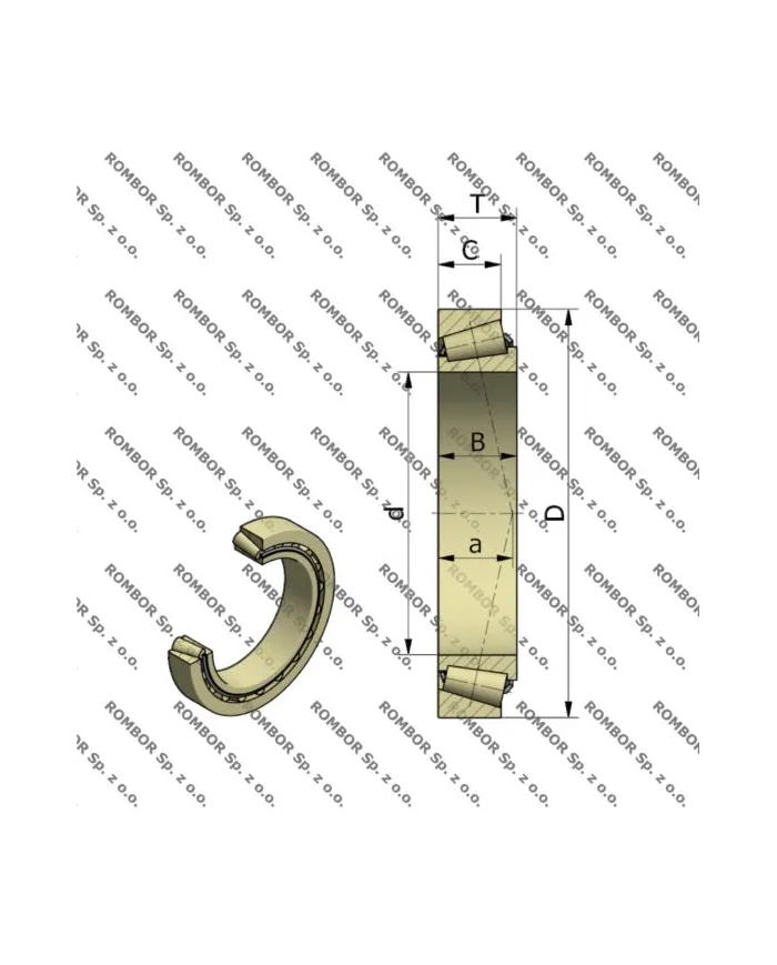 BT1-0044 B/QCL7C  32205 B TIMKEN