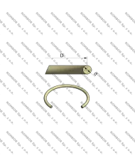 О 60x2 FPM80 БРАУН комплект 100 штук ОРИНГ