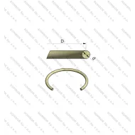 O 60x2 FPM80 BROWN set of 100 pieces O-RING