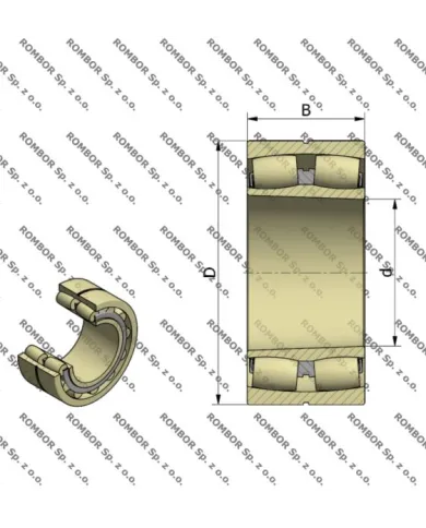 C 2226 K/C3 SKF ŁOŻYSKO TOROIDALNE