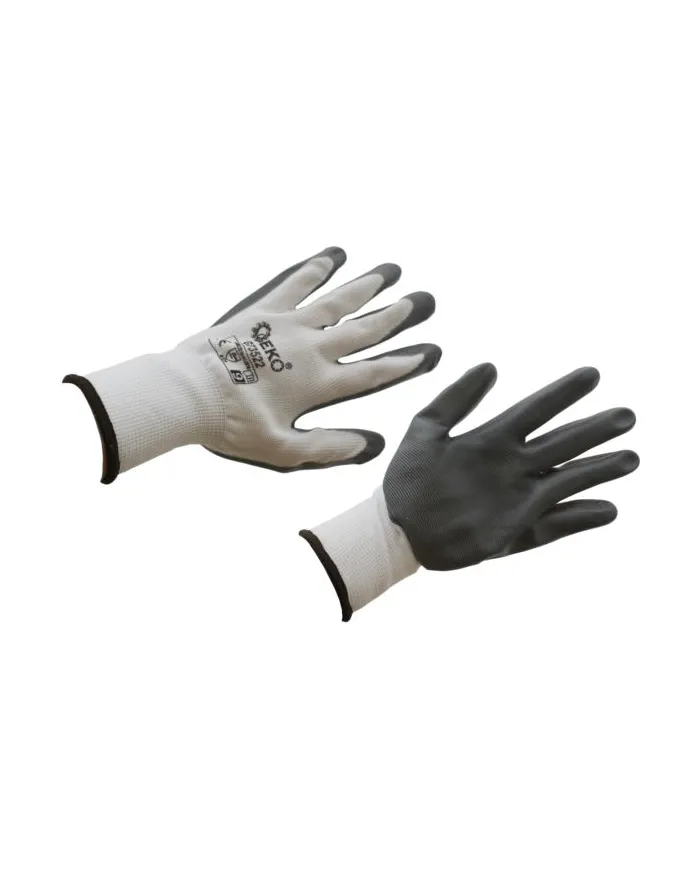 Rękawice ochronne nitrylowe r. 9