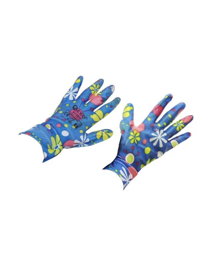 Rękawice robocze ogrodowe r. 8