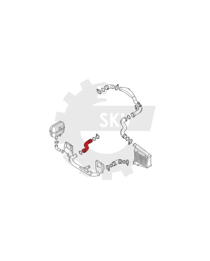 24SKV002 SKV Przewód turbiny 15-18