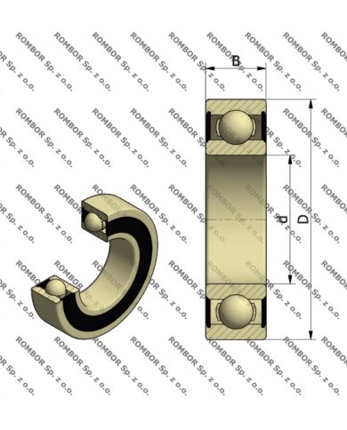 6301 2RS TIMKEN