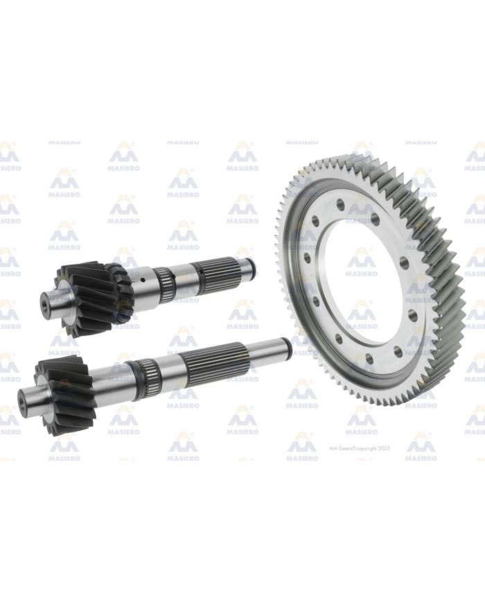 63791 ZESTAW ZĘBATEK PRZEKŁADNI 71:16