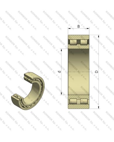 NN 3024 KTN9/SP W33 SKF
