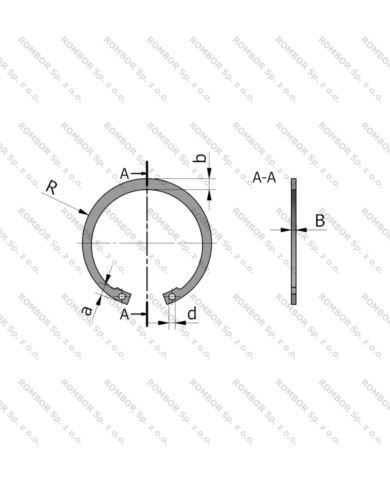 SEGER 42 W kpl  100 szt.  INOX 1.4122 NIERDZEWNE
