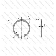 SEGER 42 W kpl  100 szt.  INOX 1.4122 NIERDZEWNE