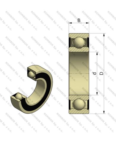 61824 2RS  6824 2RS MGK