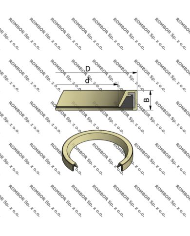 BAOF 28x35x4 (CO 01030541) NBR SIMMER