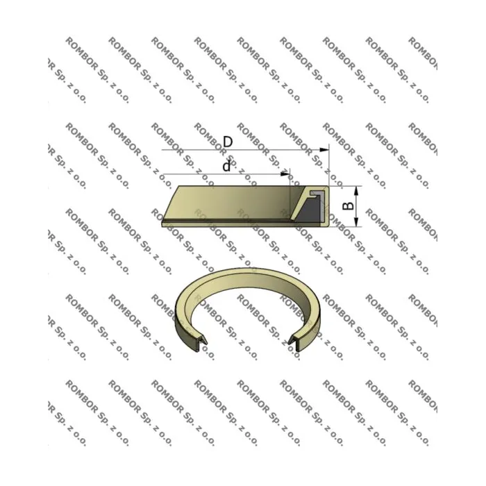 BAOF 22x28x6  (CO 12000623) NBR SIMMER