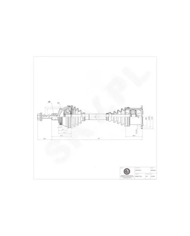 40SKV026 SKV Antriebswelle