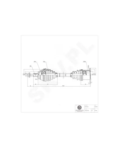 40SKV028 SKV Antriebswelle