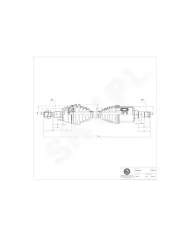 40SKV030 SKV Półoś napędowa