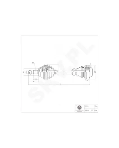 40SKV048 SKV Antriebswelle