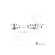 40SKV117 SKV Półoś napędowa