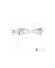 40SKV119 SKV Półoś napędowa