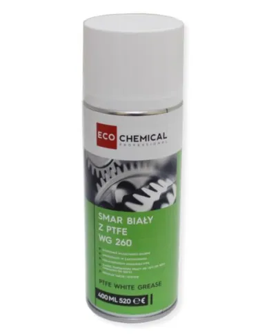 WG-260 SMAR BIAŁY Z PTFE 400ML ECO