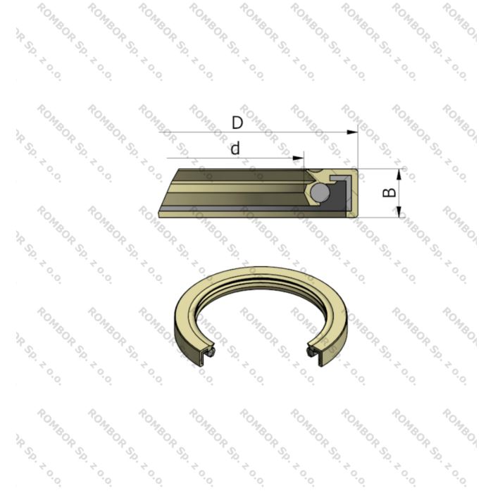BASLSFRDX7 24,9x40x8 (EL178950) ACM ELRING