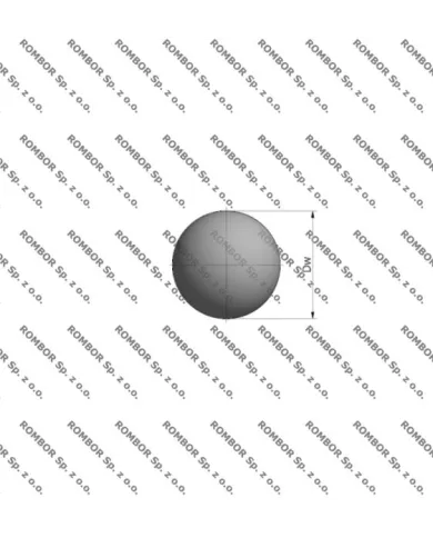 KULKA 22,225 mm ( 7/8 CAL ) kpl100szt THP